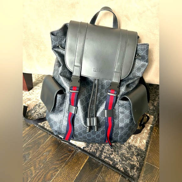 Gucci Black Backpack - Picture 1 of 6
